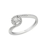 Ring Salvini Woman Primo Bacio in White Gold Diamante 20067586-13 - 20067586-13